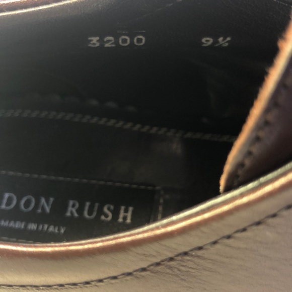 Gordon Rush Bourbon Italian Leather Shoes Size 9.5 main image 7